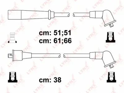 SPC7311 LYNXAUTO Комплект проводов зажигания