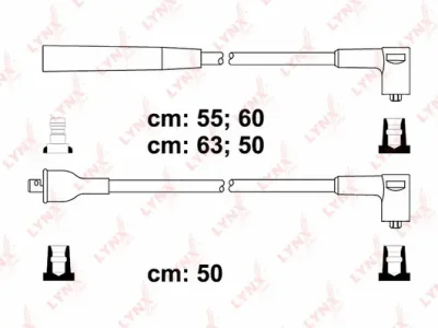 SPC7506 LYNXAUTO Комплект проводов зажигания