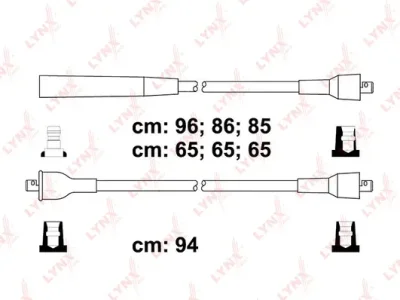 SPC7821 LYNXAUTO Комплект проводов зажигания