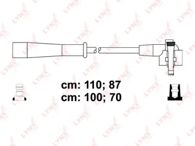 Комплект проводов зажигания LYNXAUTO SPE3005