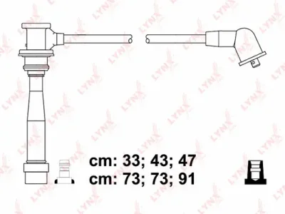 SPE4408 LYNXAUTO Комплект проводов зажигания