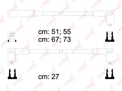 Комплект проводов зажигания LYNXAUTO SPE4609