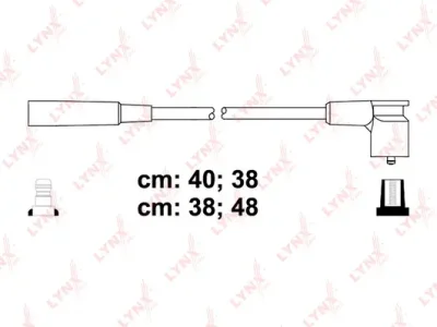 Комплект проводов зажигания LYNXAUTO SPE4614