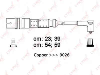 SPE8013 LYNXAUTO Комплект проводов зажигания