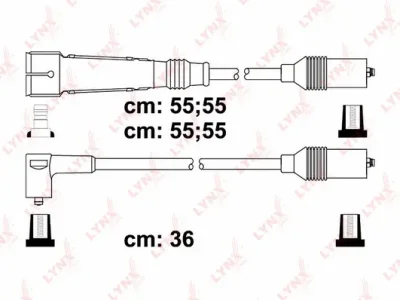 Комплект проводов зажигания LYNXAUTO SPE8017