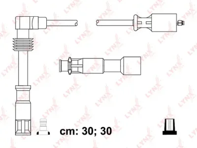 SPE8030 LYNXAUTO Комплект проводов зажигания