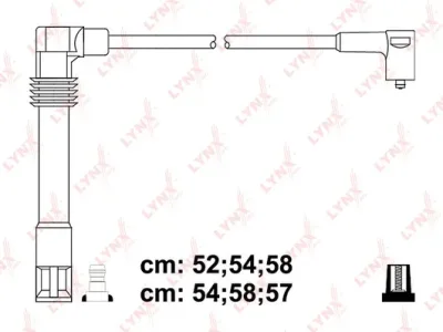 SPE8035 LYNXAUTO Комплект проводов зажигания