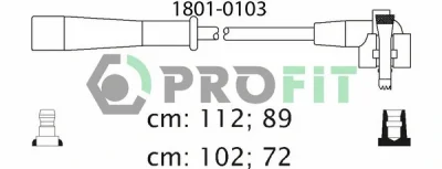 1801-0103 PROFIT Комплект проводов зажигания