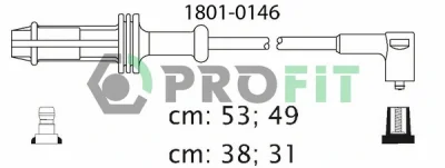 1801-0146 PROFIT Комплект проводов зажигания