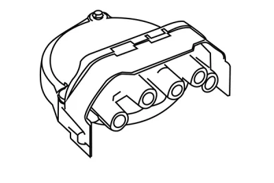 250079 WXQP Крышка распределителя зажигания
