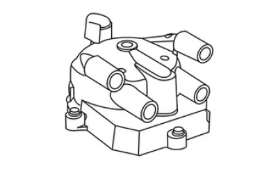 450071 WXQP Крышка распределителя зажигания