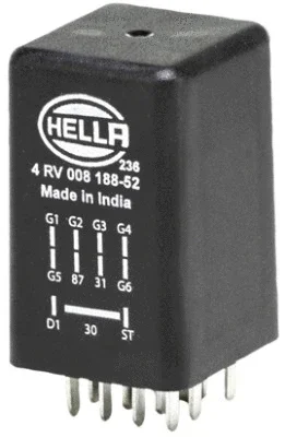 4RV 008 188-521 BEHR/HELLA/PAGID Блок управления, время накаливания