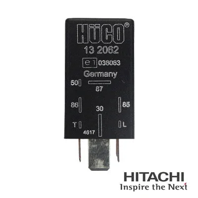 Реле, система накаливания HITACHI/HUCO 2502062