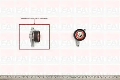 T9265 FAI AUTOPARTS Ролик - натяжитель ремня ГРМ