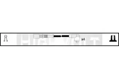 OEF161 STANDARD Высоковольтные провода (комплект проводов зажигания)