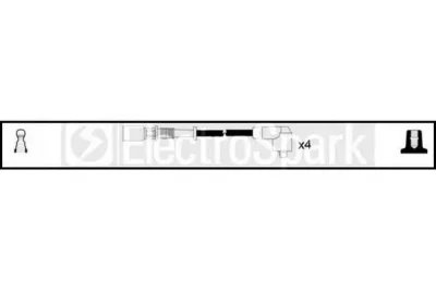 OEK019 STANDARD Высоковольтные провода (комплект проводов зажигания)