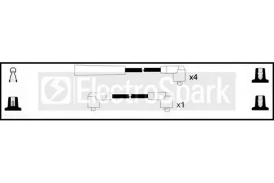 OEK765 STANDARD Высоковольтные провода (комплект проводов зажигания)