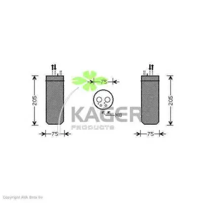 94-5020 KAGER Осушитель кондиционера