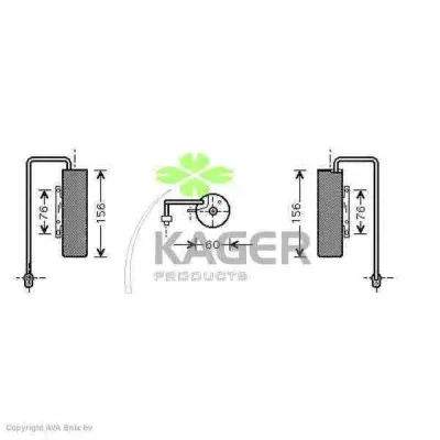 94-5428 KAGER Осушитель кондиционера
