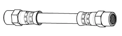 514561 KAWE Тормозной шланг