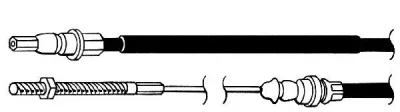 PU02160 KAWE Трос (тросик) ручника