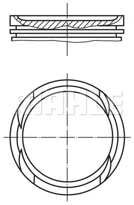 003 07 02 KNECHT/MAHLE Поршень