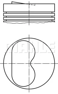 007 28 00 KNECHT/MAHLE Поршень