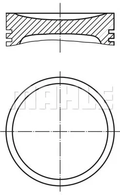 063 54 01 KNECHT/MAHLE Поршень