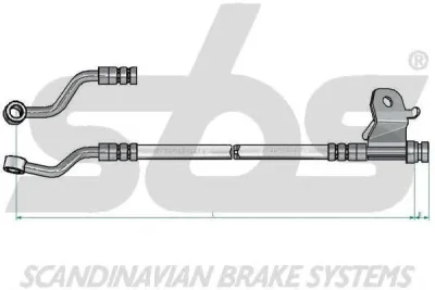 1330853487 SBS Тормозной шланг