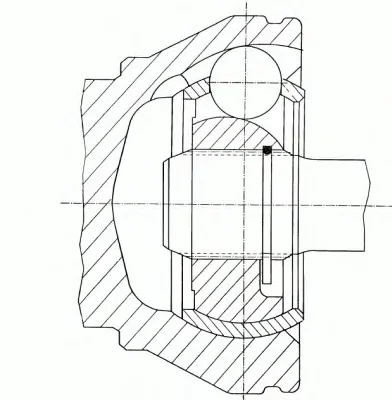 21224 GKN SPIDAN/LOEBRO Шрус внутренний