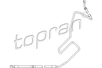 Гидравлический шланг (гидроусилителя) TOPRAN 113 357