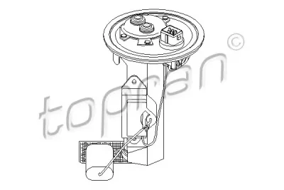 302 668 TOPRAN Топливный насос