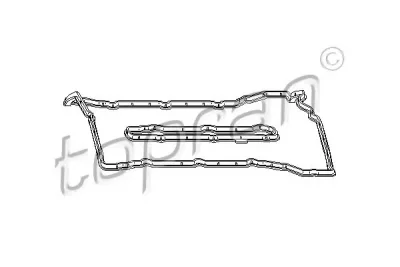 407 954 TOPRAN Прокладки клапанной крышки - комплект