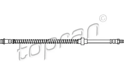 720 921 TOPRAN Тормозной шланг