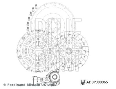 ADBP300065 BLUE PRINT Комплект сцепления