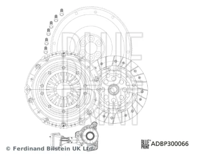 ADBP300066 BLUE PRINT Комплект сцепления