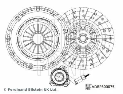 ADBP300075 BLUE PRINT Комплект сцепления