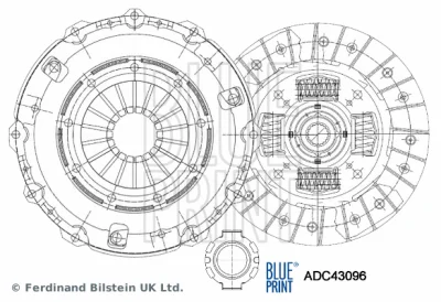 ADC43096 BLUE PRINT Комплект сцепления