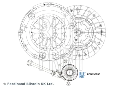 ADN130250 BLUE PRINT Комплект сцепления