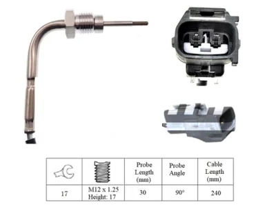 LXT432 LEMARK Датчик, температура выхлопных газов