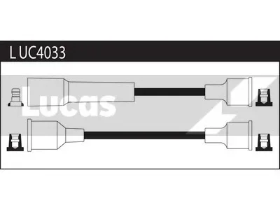 LUC4033 LUCAS Высоковольтные провода (комплект проводов зажигания)
