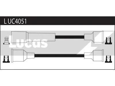 LUC4051 LUCAS Высоковольтные провода (комплект проводов зажигания)