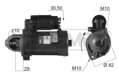 220135 MESSMER Стартер