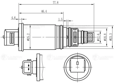 Регулирующий клапан, компрессор LUZAR LCCV 0801