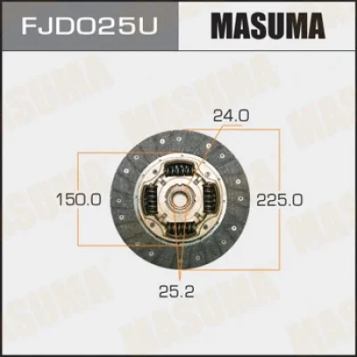 Диск сцепления MASUMA FJD025U
