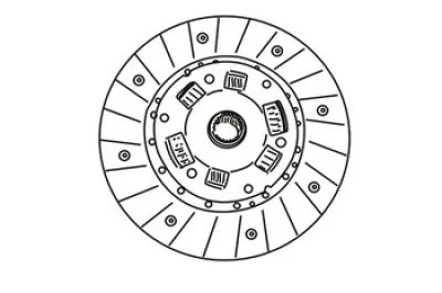 361451 WXQP Диск сцепления