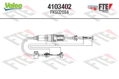 4103402 FTE Трос, управление сцеплением