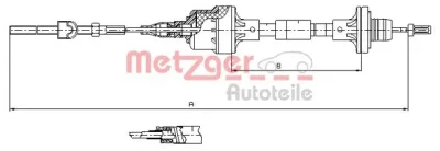 11.2561 METZGER Трос, управление сцеплением