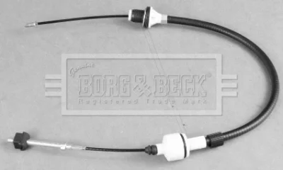 BKC2002 BORG & BECK Трос, управление сцеплением