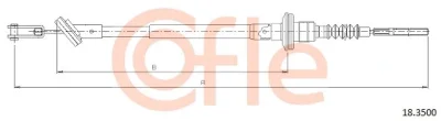 18.3500 COFLE Трос, управление сцеплением